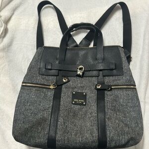 Henri Bendel Jetsetter Blackpack-Canvan